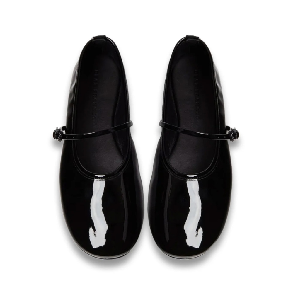[NWT] Dear Frances Balla Strap Patent Leather Flats | Size 37